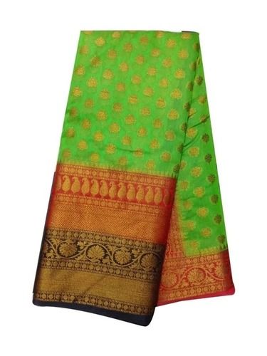 Party Wear Traditional Comfoetable Printed Banarasi Warm Silk Cotton Saree