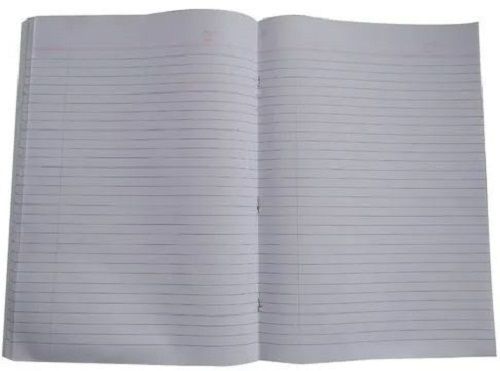 Paper Perfect Bound Plain Single Line White A4 Writing Notebook