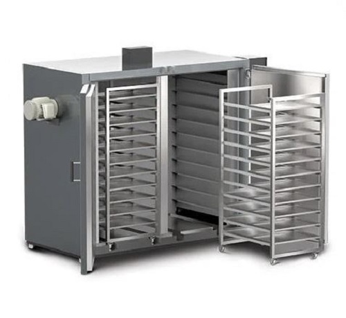 Polished Finish Electrical Stainless Steel Tray Dryer