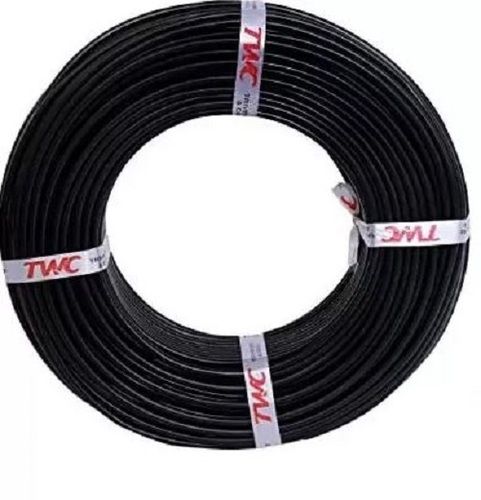 Black Roll Of 90 Meter Cable Wires For Office And Power Station 