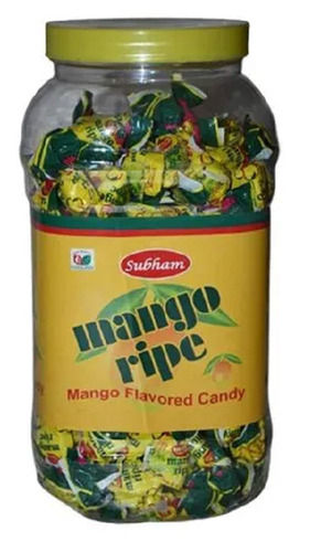Round Mango Flavored Candy For Eating 
