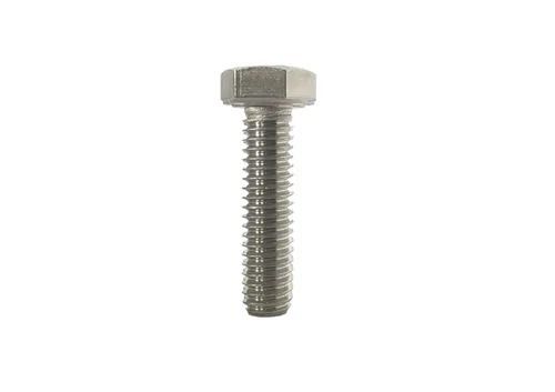 Silver 2 Inch Polished Finished Stainless Steel Hex Bolt For Construction Use 