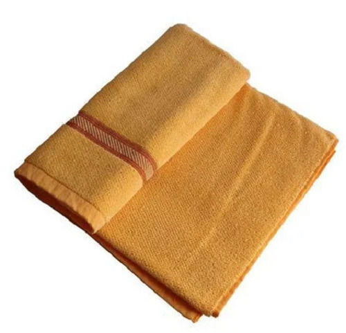 Ultra Soft Plain Rectangular Cotton Bath Towel Age Group: Adults