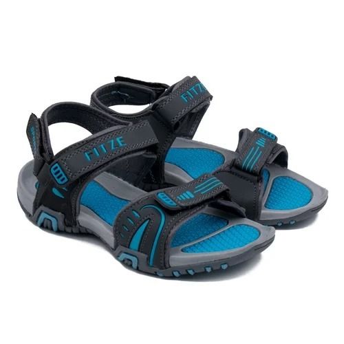 Washable Casual Wear Printed Rubber And Pvc Sport Sandal For Mens