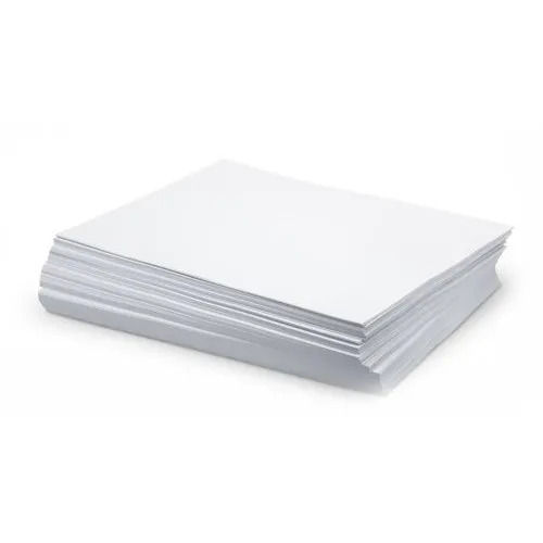 White 2 Mm Thick 10X12 Inch Rectangular Matte Finished Plain Maplitho Paper