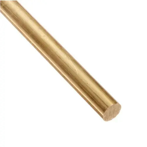 Golden 3 Meter Long 50 Mm Round Polished Finish Brass Rod For Industrial Use