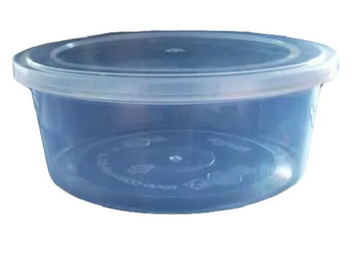 600 Gram Round Plain Plastic Containers Capacity: 500 Milliliter (Ml)