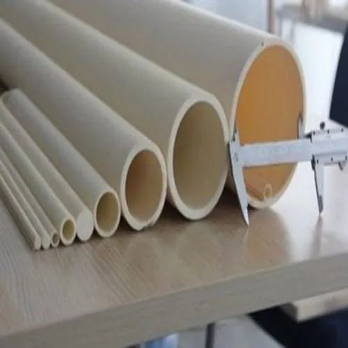 Crack Proof Round Shape Ceramic Tubes For Water Fitting Use