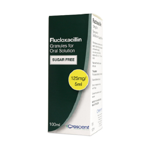 Flucloxacillin Oral Suspension - 125mg/5ml Liquid, Medicine Grade for Effective Treatment of Bacterial Infections in Hospital and Clinical Settings