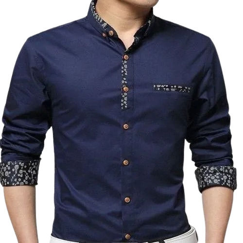 Party Wear Full Sleeves Hypoallergenic Cotton Designer Shirt For Men Age Group: 18 To 35