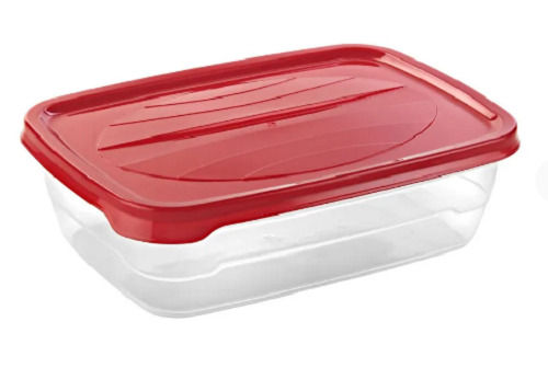 Rectangular Plain Glossy Plastic Food Container Capacity: D Kiloliter/Day