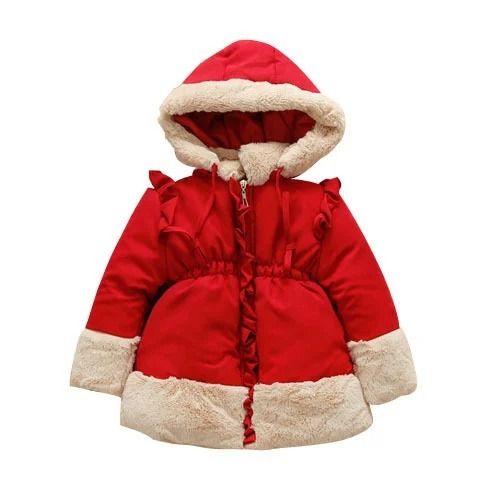 Washable Skin Friendly Full Sleeves Warm Woolen Kids Jacket With Hoodie Age Group: 3-6 Years