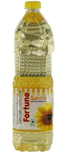 1 Liter Capacity Liquid Form Herbs Sunflower Oil For Cooking 
