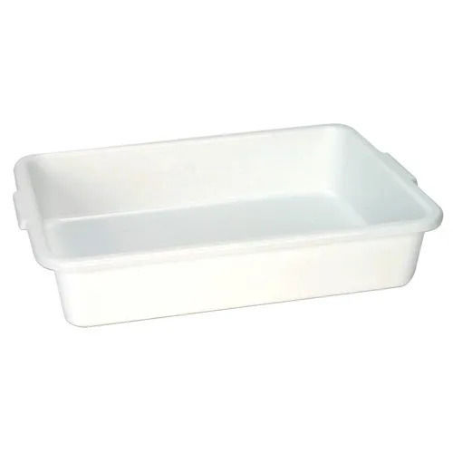 15X12X3 Inches 680 Grams Rectangular Plastic Laboratory Tray Abrasion Resistance