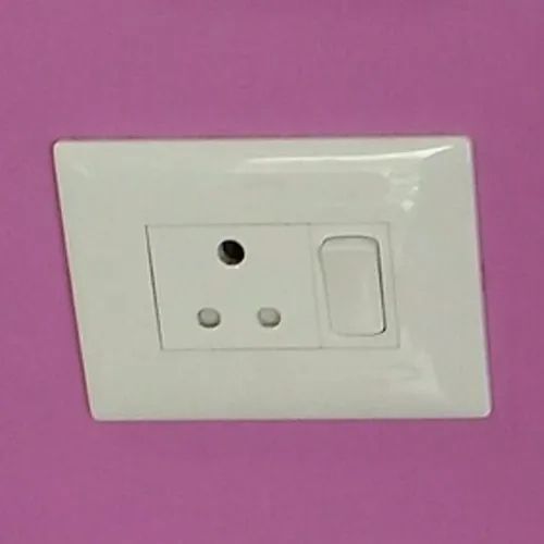 Automatic 16 Ampere Double Switch Socket Board For Electrical Fitting Use