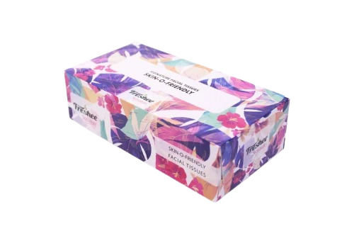 22Cm Long Single Layer Plain Recycled Pulp Disposable Facial Tissue Paper Application: Travel