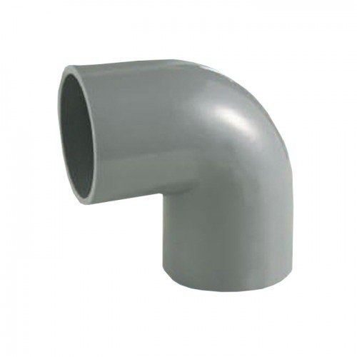 Gray 4 Inch Cold Rolled Round Shaped Female Pvc Elbow