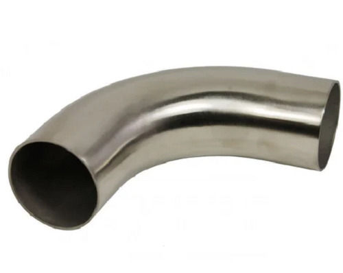 Silver 5 Mm Thick Round Plain Polished Stainless Steel Bend