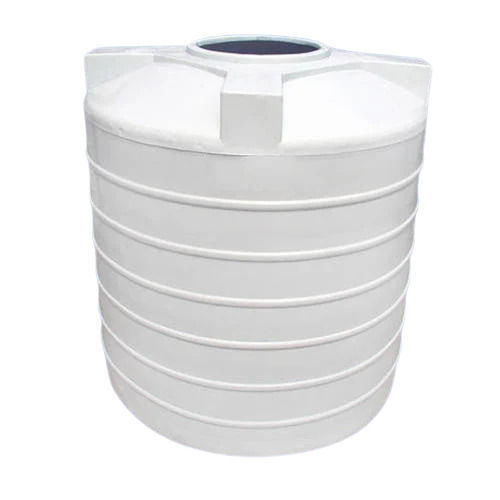 White Astm Grade High Strength Cylindrical Translucent Semi Rigid Pp Plastic Water Storage Tank