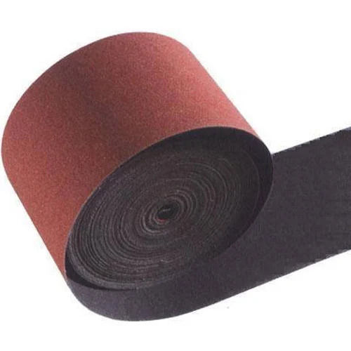 Brown Bright Lightweight Smooth Finish Core Craving Abrasive Paper Rolls 