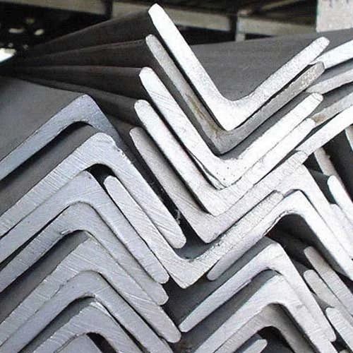 Silver High Tensile Strength Rust Proof Industrial Grade Galvanized Mild Steel Angles