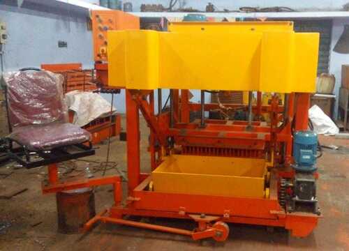 Semi Automatic Concrete Block Making Machine For Industrial Use