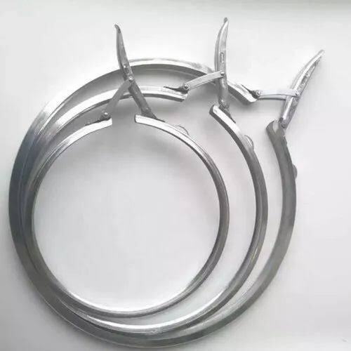 Stainless Steel Round Shape Clamping Ring For Industrial Use