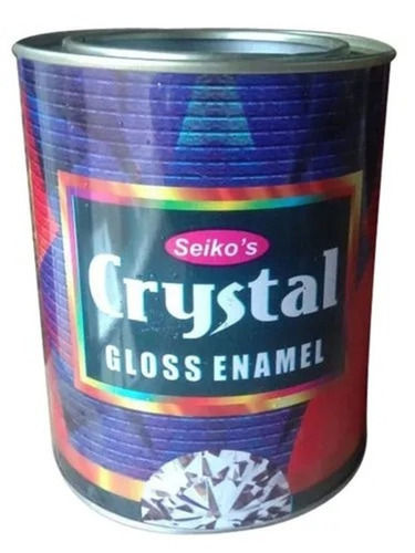 1 Liter Glossy Finished Liquid Oil Based Synthetic Enamel Paint For Glass Use