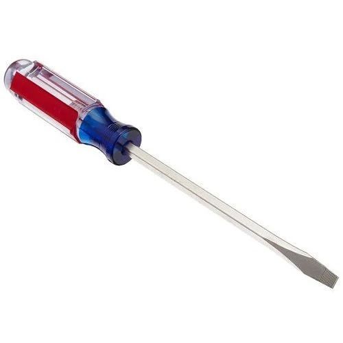 Multi Color 10 Inches Long Plain Hot Rolled Stainless Steel Slotted Screwdriver For Commercial Usage