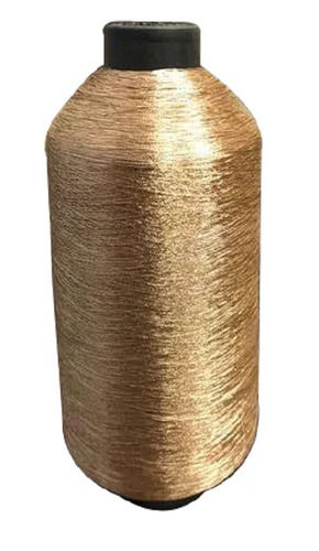 Washable 100 Meter Plain Dyed Zari Thread For Textile Industries Purpose