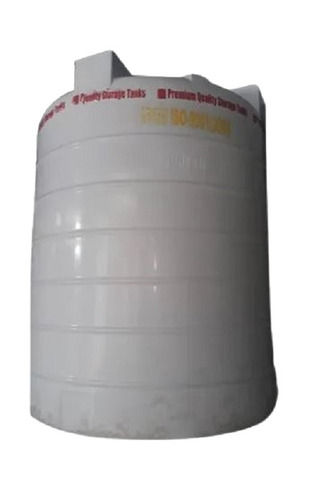 White 1000 Litre Capacity Abs Plastic Triple Layered Water Tank