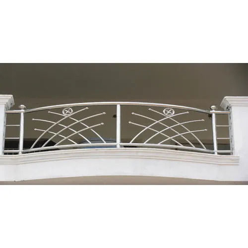 10X3 Foot Rust Proof Polished Finished Stainless Steel Balcony Grills Gross Weight: 00 Metric Ton/Metric Tons