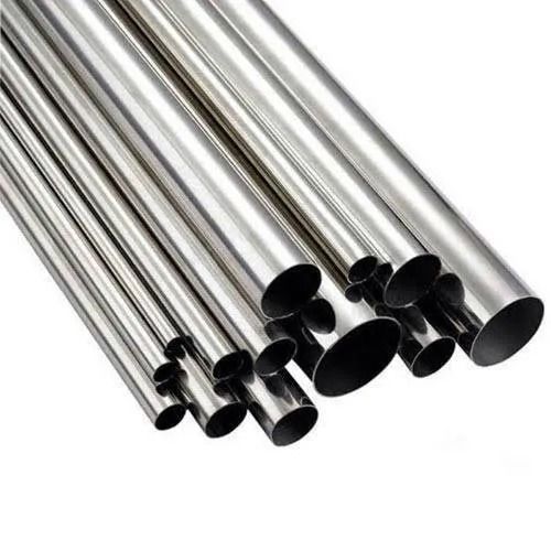 Silver 2.3 Mm Thick 50 Hrc Hardness Rust Proof Aluminum Round Pipe For Construction Use