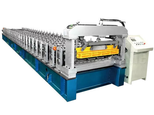 Semi-Automatic 240 Voltage Mild Steel Body Roof Semi Automatic Roll Forming Machine