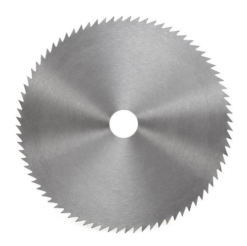 Silver 4 Inches Round Stainless Steel Slitting Saw For Industrial Use