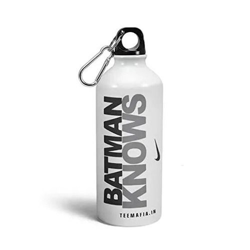 600Ml Storage Capacity Round Printed Stainless Steel Promotional Sipper Bottle  Capacity: 600 Milliliter (Ml)