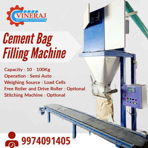 Semi-Automatic Cement Bag Filling Machine