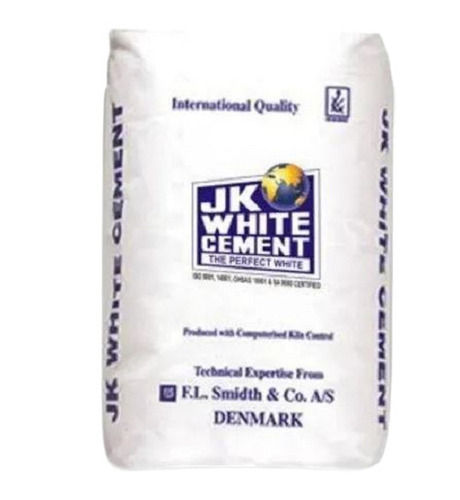 Coarse Fineness 40 Kg Silicate White Cement Bending Strength: High