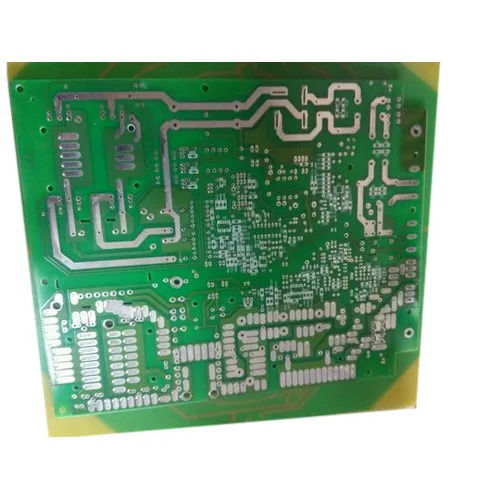 Green Rectangular Single Sided Aluminum Pcb Board 50 Hz