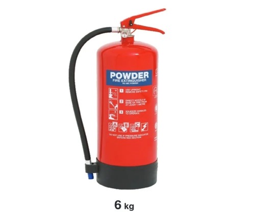 Mild Steel Coated Surface 6 Kg Abc Fire Extinguisher