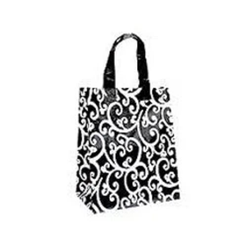 Black White Moisture Proof Lightweight Modern Self Adhesive Seal Designer Carry Bag