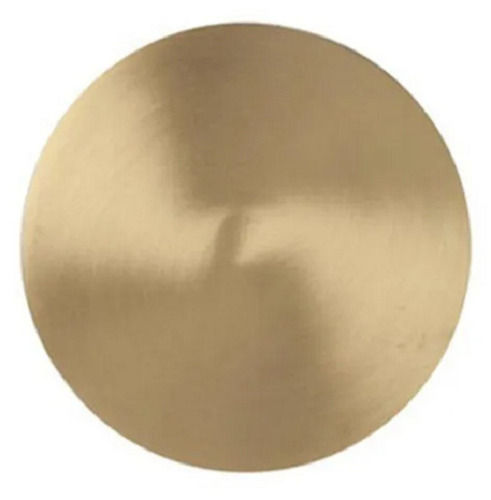 Golden Polished Brass Circles For Industrial Purpose