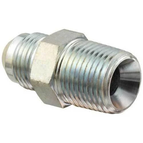 White Rust Proof Galvanized Round High Tensile Stainless Steel Male Stud Coupling 