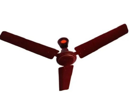 Brown 1200 Rpm Speed Metal Material Electrical Ceiling Fans