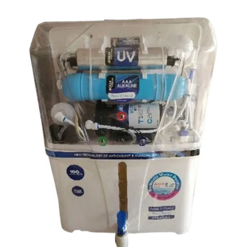 15 Liter Storage Abs Plastic Body Wall Mounted 220 Volts Uv+ Ro Water Purifier