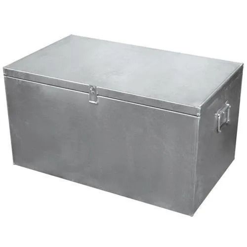 Gray 2.3 Mm Thick Rectangular Galvanized Finish Aisi Standard Mild Steel Box