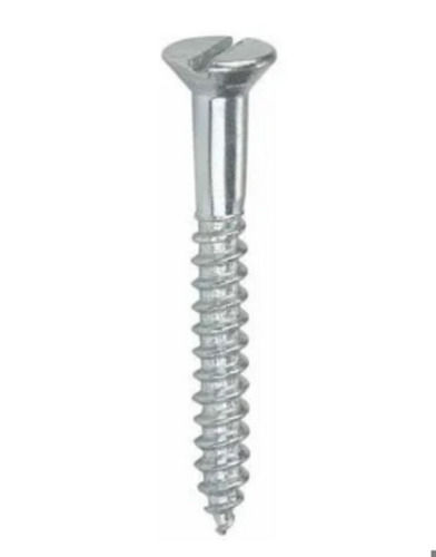 Silver 3 Inches Long Polish Finished Round Head Stainless Steel Screw