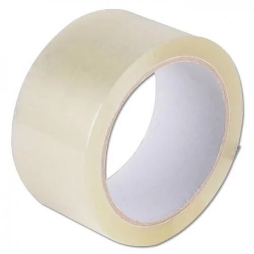 Transparent 30 Meter Long 40 Micron Single Side Self Adhesive Tape For Packaging Use