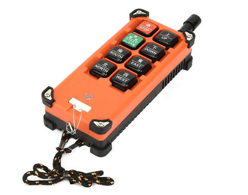 Orange And Black 315 Mhz Plastic Radio Remote Control For Industrial Use