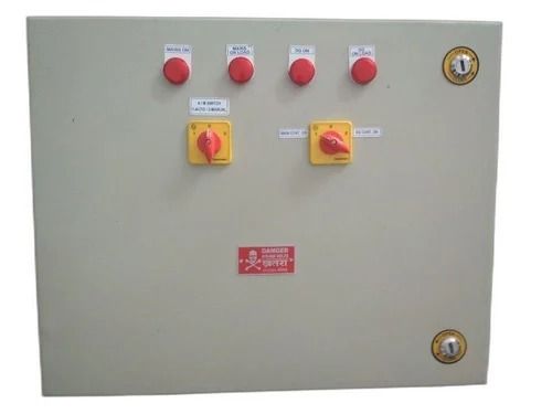 415 Voltage Three Phase Mild Steel Dg Set Control Panel For Industrial Use
